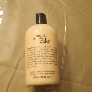 Philosophy vanilla birthday cake body wash